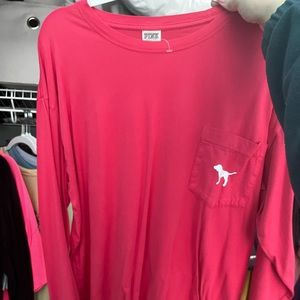 Long sleeve Pink T-shirt